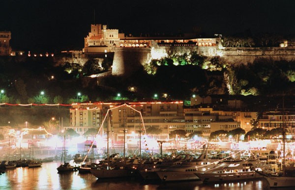 Monaco by night